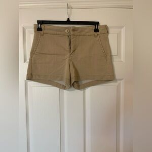 CP Jeans Tan Cargo Shorts with Mid-Thigh Length and Clean‎ Design Size 11 Casual